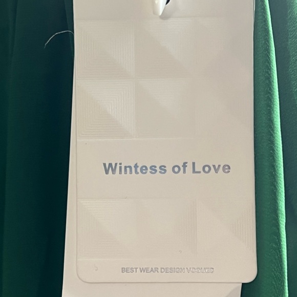 New with tags Bridesmaid dress green or even a cute dress for prom or ball! - Picture 3 of 15